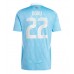 Maillot de foot Belgique Jeremy Doku #22 Extérieur vêtements Europe 2024 Manches Courtes